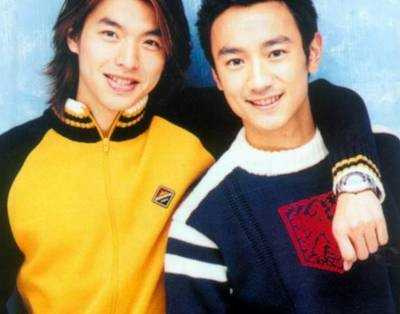 李威（左）與林佑威當年組男團出道，如今李威淡出演藝圈，林佑威則在大陸發展。（圖／截自網路）